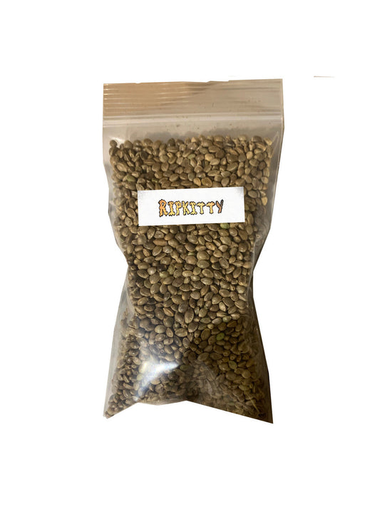 Ripkitty Premium Organic Whole Live Raw Viable Hemp Seeds